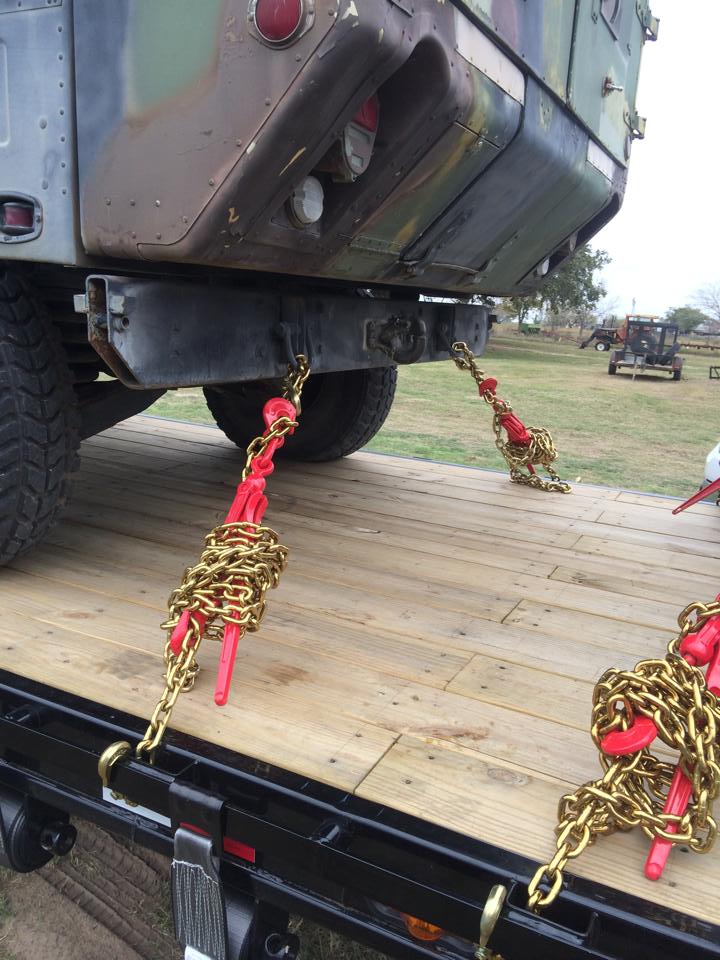 understand how to use tie downs