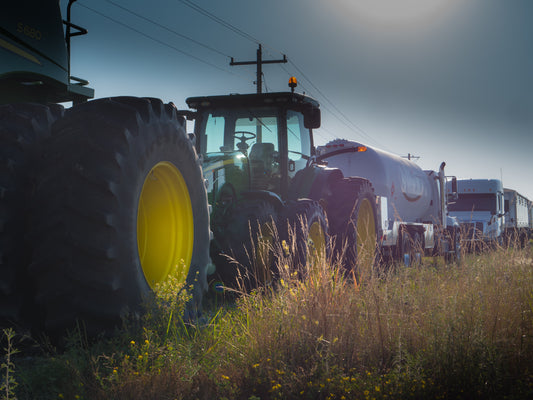 Tractor and farm equipment