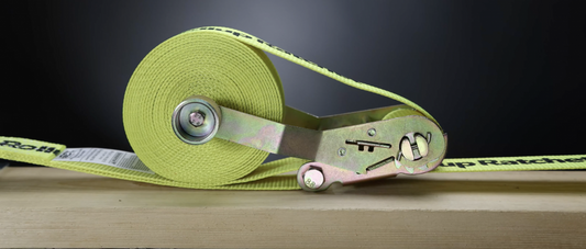 rollup ratchet straps for safe cargo transport