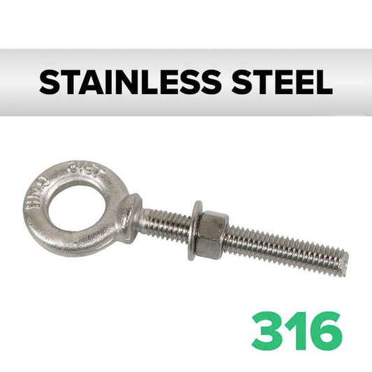 316 Stainless Steel Eye Bolts
