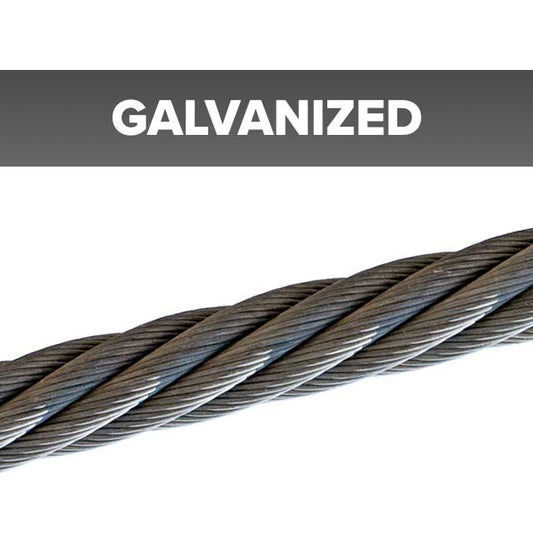 Galvanized Wire Rope - Steel Core