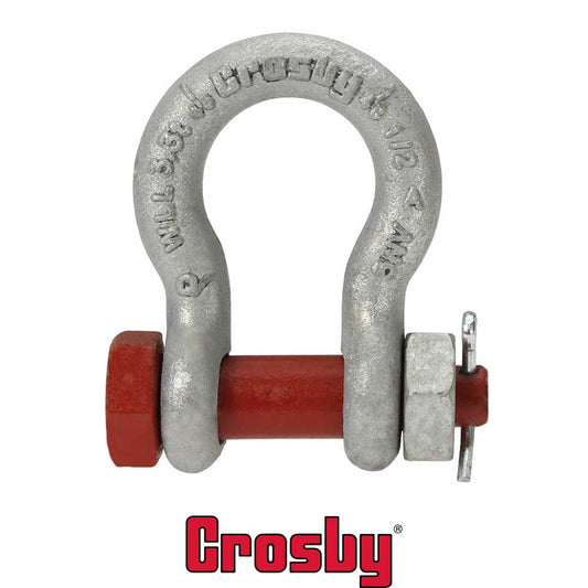 Crosby® G-2140 Alloy Bolt Type Anchor Shackles