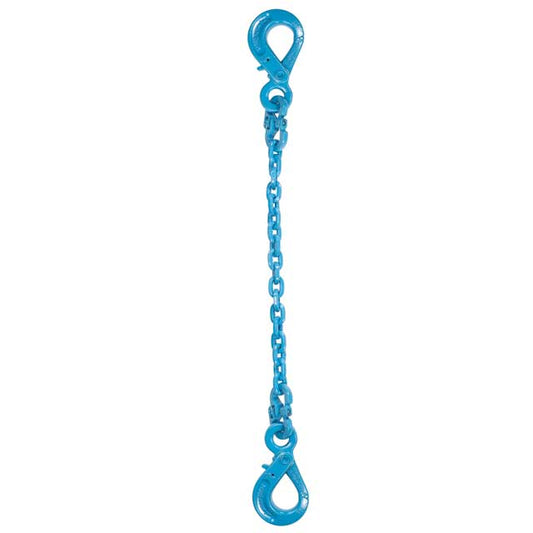 Self-Locking Hook & Self-Locking Hook Single Leg Chain Sling - Grade 120
