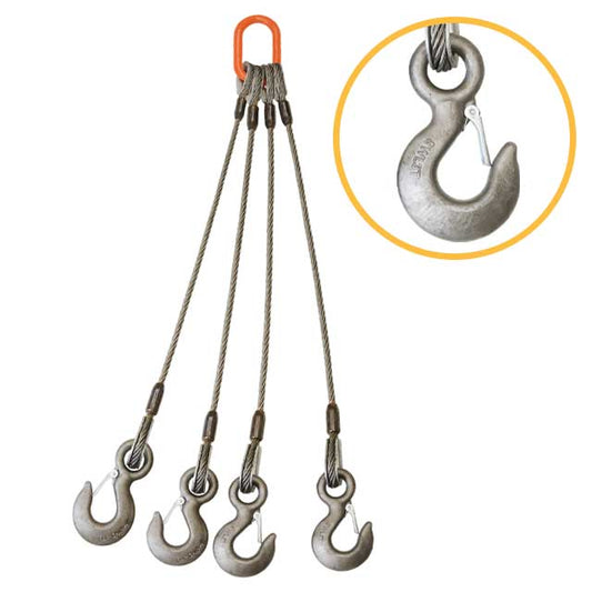 4-Leg Wire Rope Sling