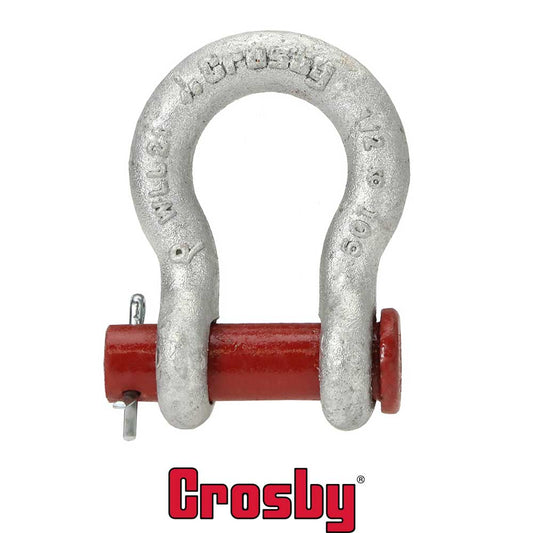 Crosby® G-213 Round Pin Anchor Shackles