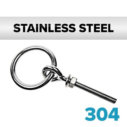 304 Stainless Steel Eye Bolts