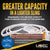 greater capacity than standard slings