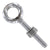 Type 316 stainless steel eye bolt image 1 of 2
