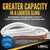 greater capacity than standard slings