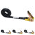 1 inch x 5 foot Black Endless Ratchet Strap image 1 of 9