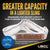 greater capacity than standard slings