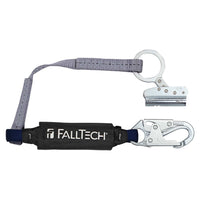 FallTech 3' Shock-Absorbing Lanyard with Trailing 5/8" Rope Grab | 8368