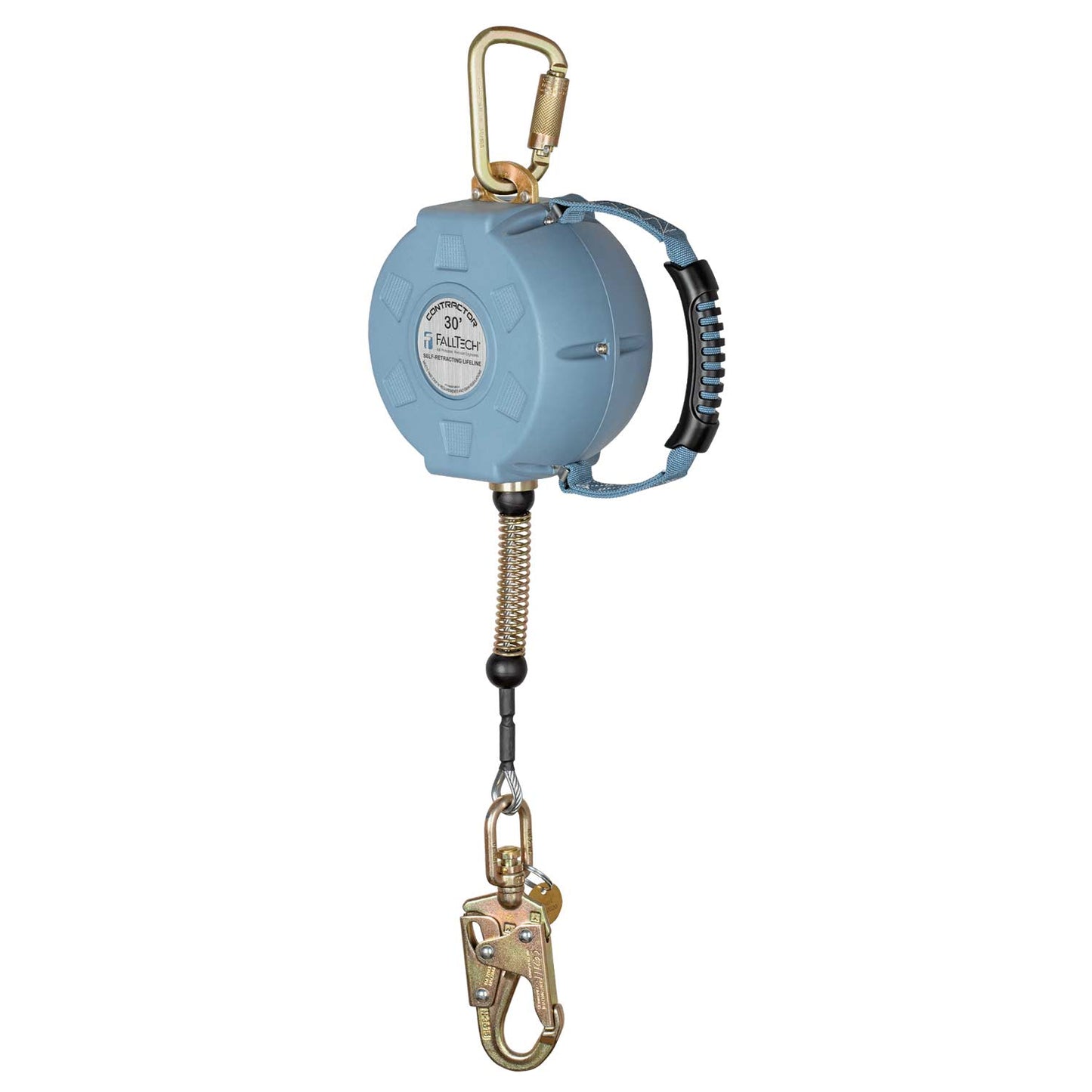 FallTech Contractor C 30' Cable Self-Retracting Lifeline | Swivel Snap Hook | 727630C