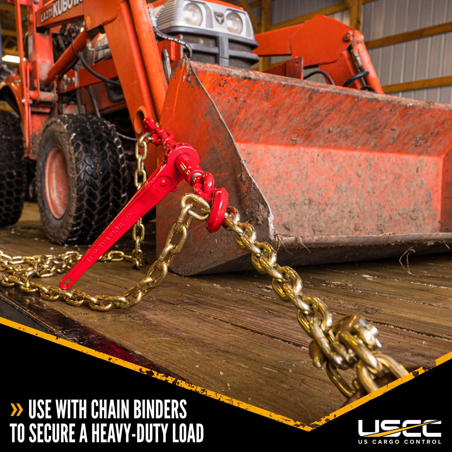 Transport Chain Grade 70 3/8" x 16' Standard Link - 2 Pack image 7 of 8