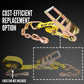 11" cost-efficient ratchet strap replacement option