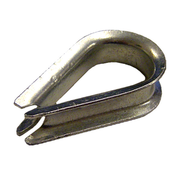 1/4" Wire Rope Thimble | Zinc-Plated - Standard Duty