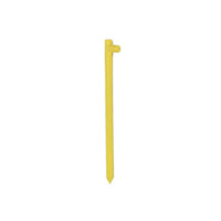 5/8" x  12" Tent Stake - Hot Forged Tent Pin - Yellow