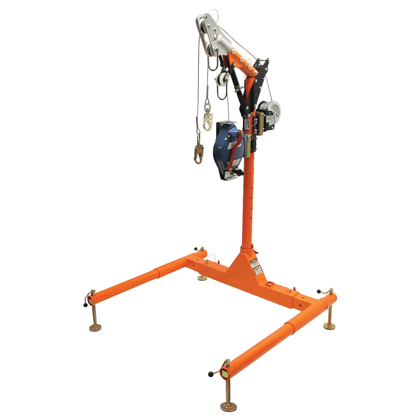 FallTech 5-Piece Confined Space Davit System | 60' Winch & 60' SRL-R | 6050428WR