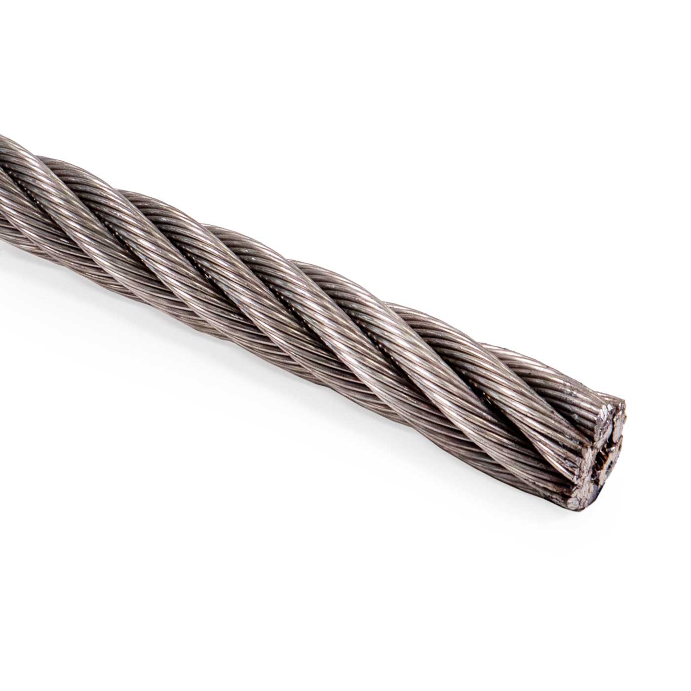 3/4" 6x19 stainless steel wire rope type 304 IWRC