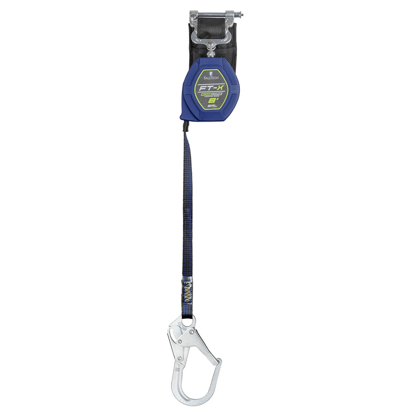 FallTech EdgeCore FT-X LE 8' Self-Retracting Lifeline | Single-Leg | Rebar Hook | 84108SP3