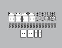 Sturdy-Lite Cab Rack Side Mounting Kit