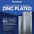 Zinc plated for interior applications