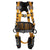 FallTech ComforTech GEL Full-Body Construction Harness w/ Trauma Straps | Belted | XS | 7081BXS