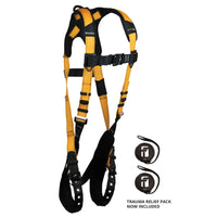 FallTech Journeyman Flex Full-Body Harness w/ Trauma Straps | Non-Belted | UniFit (S/M/L) | 7021B
