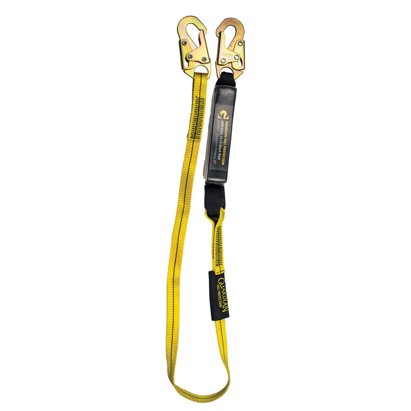 PSG Guardian Fall Protection 6' External Shock Lanyard | Single Leg |  01220