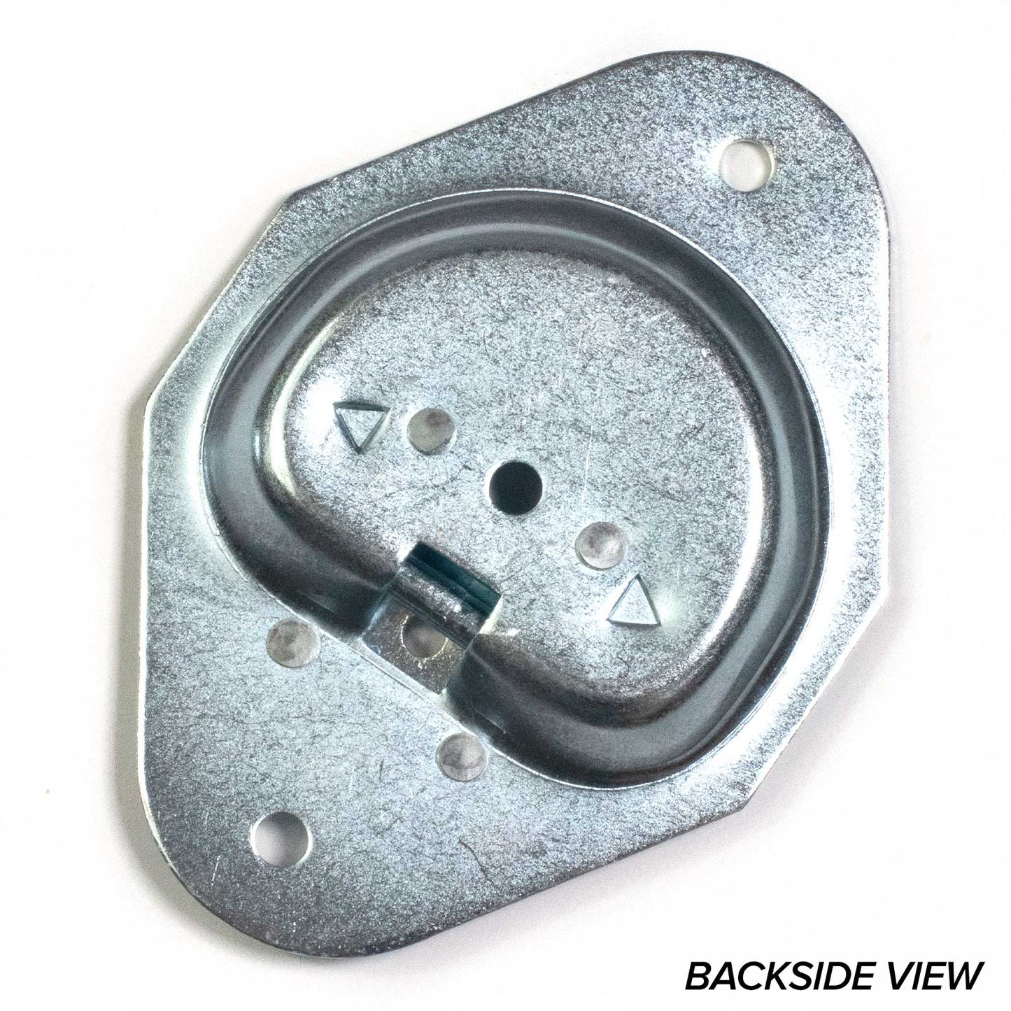 Bolt-On Recessed D-Ring - Galvanized - 900 lbs. BS | 4-Pack