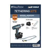 FallTech Wristband Tool Tethering Kit | Speed Clip Attachments & Tool Tape | 5603A1