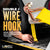Car Carrier Tire Wheel Strap w/ Wire Hooks & Ratchet - 4 Pack