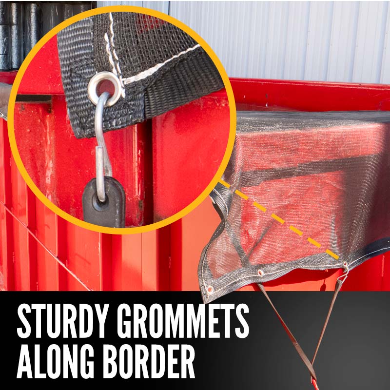 WS70 1/8" Light-Duty Debris Net - 10' x 20' Image 3