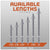 Red Head Trubolt Wedge Anchor, 304 Stainless Steel - Available Lengths in 3/4