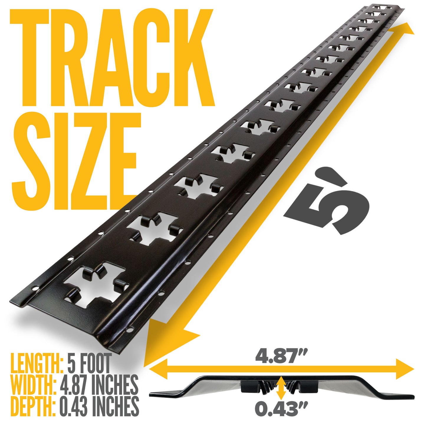 X-Track Tie Down Rail Kit