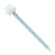 #10 x 212 inch ZXL Woodbinder Metal Roofing Screw Bright White Pkg 250