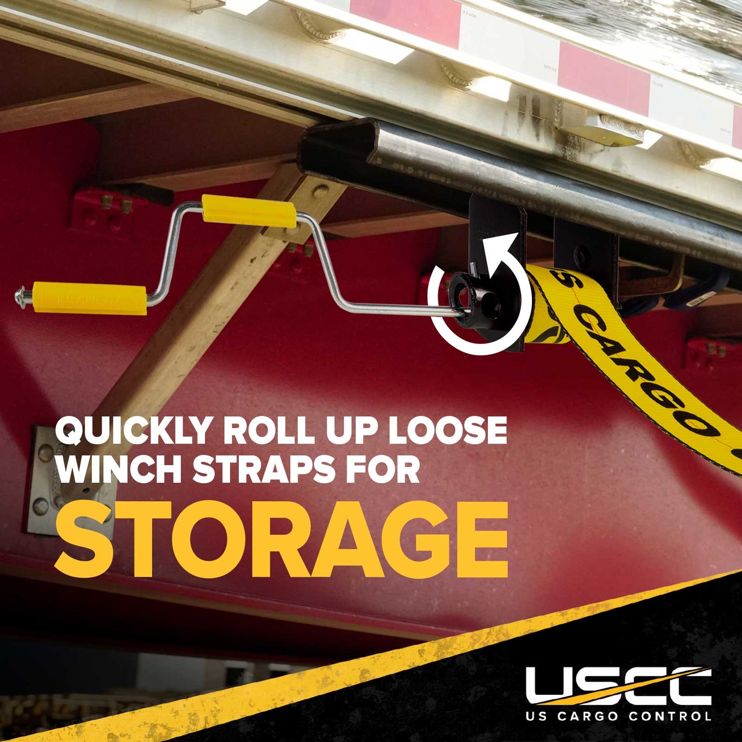 2-Handle Winch Cap Strap Winder