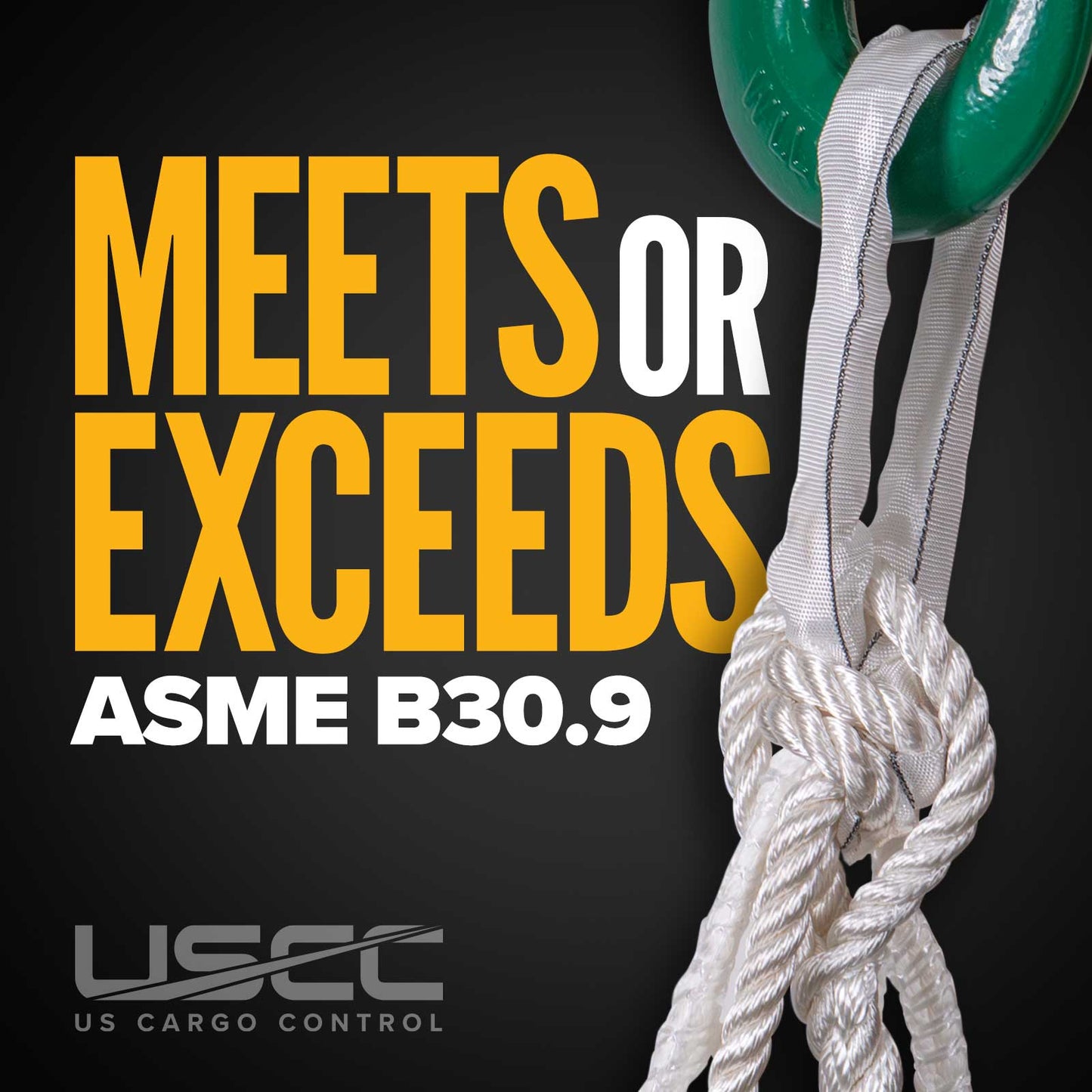 19.68' x 19.68' Lifting Net | 4,000 lb.