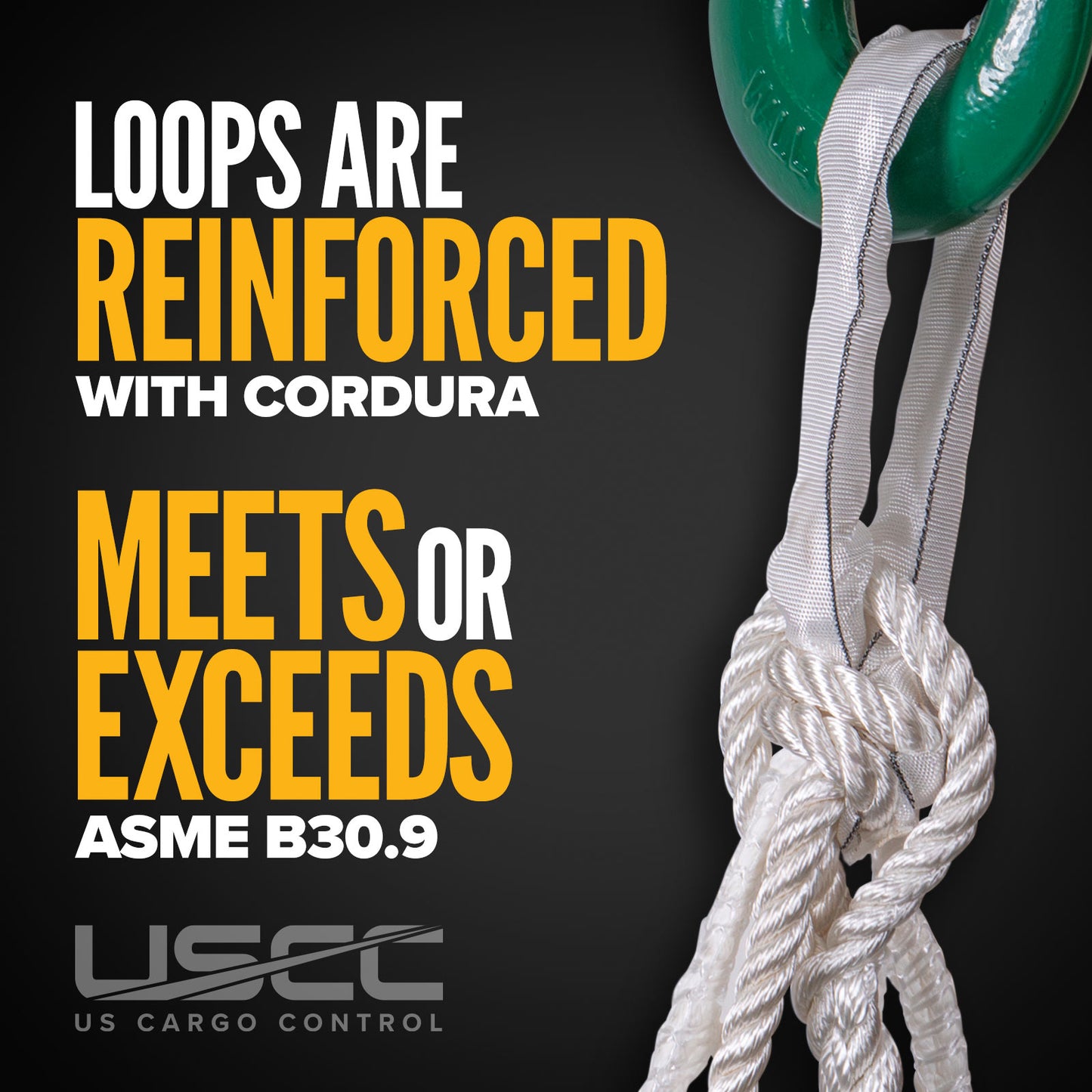 19.68' x 19.68' Lifting Net | 4,000 lb.