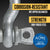 Screw Pin Anchor Shackle - Chicago Hardware - 3/16