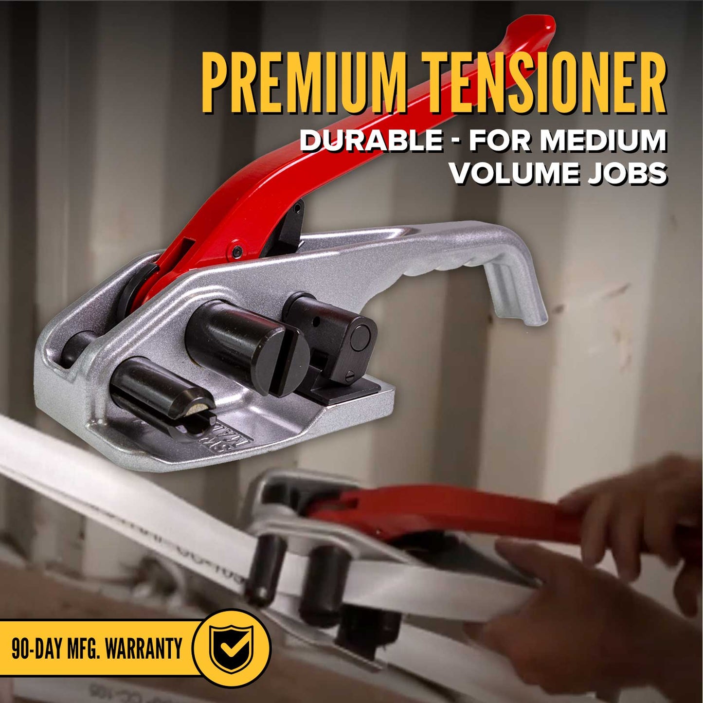 1" Composite Strapping Starter Kit - Forklift Dispenser