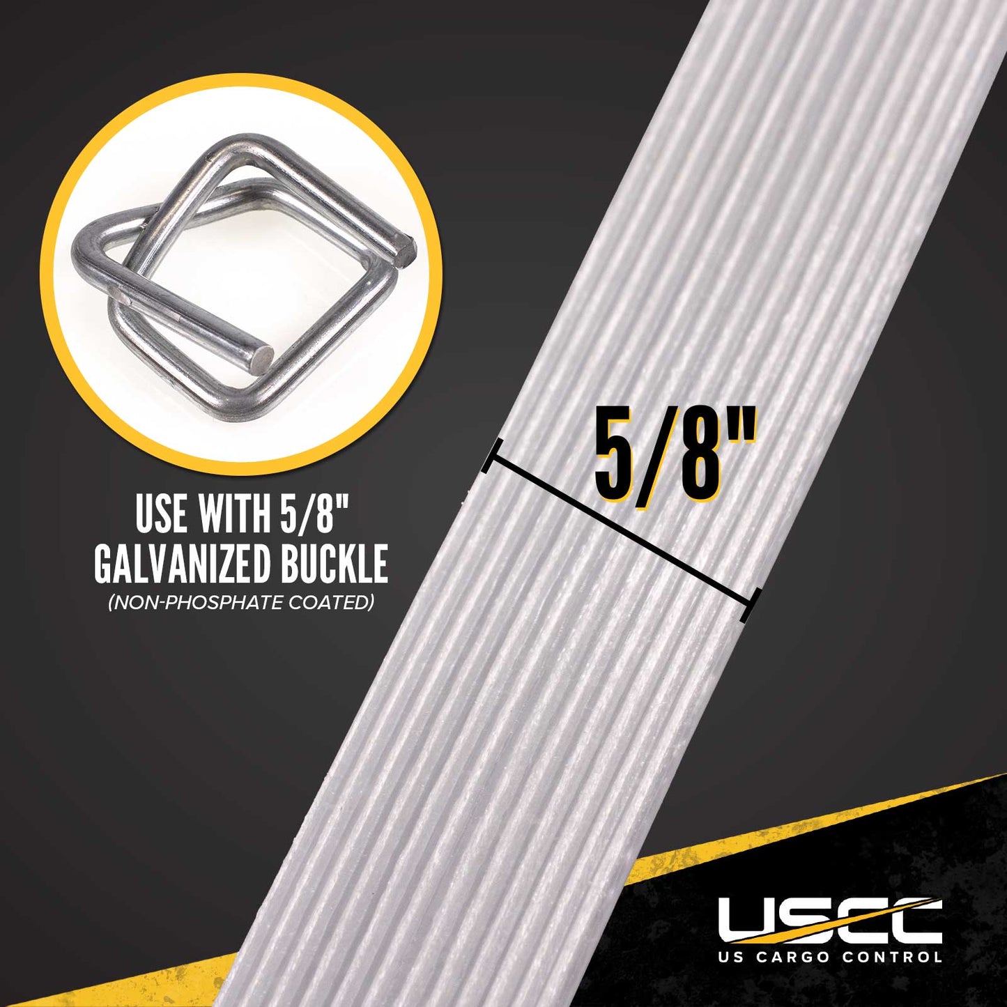 Cordstrap 5/8" x 2296' Composite Corded Strapping