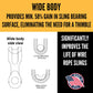  Crosby® Screw Pin Wide Body Shackle | G-2169 - 12.5 Ton wide body side view