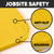 jobsite safe - rounded edges and non-slip texture