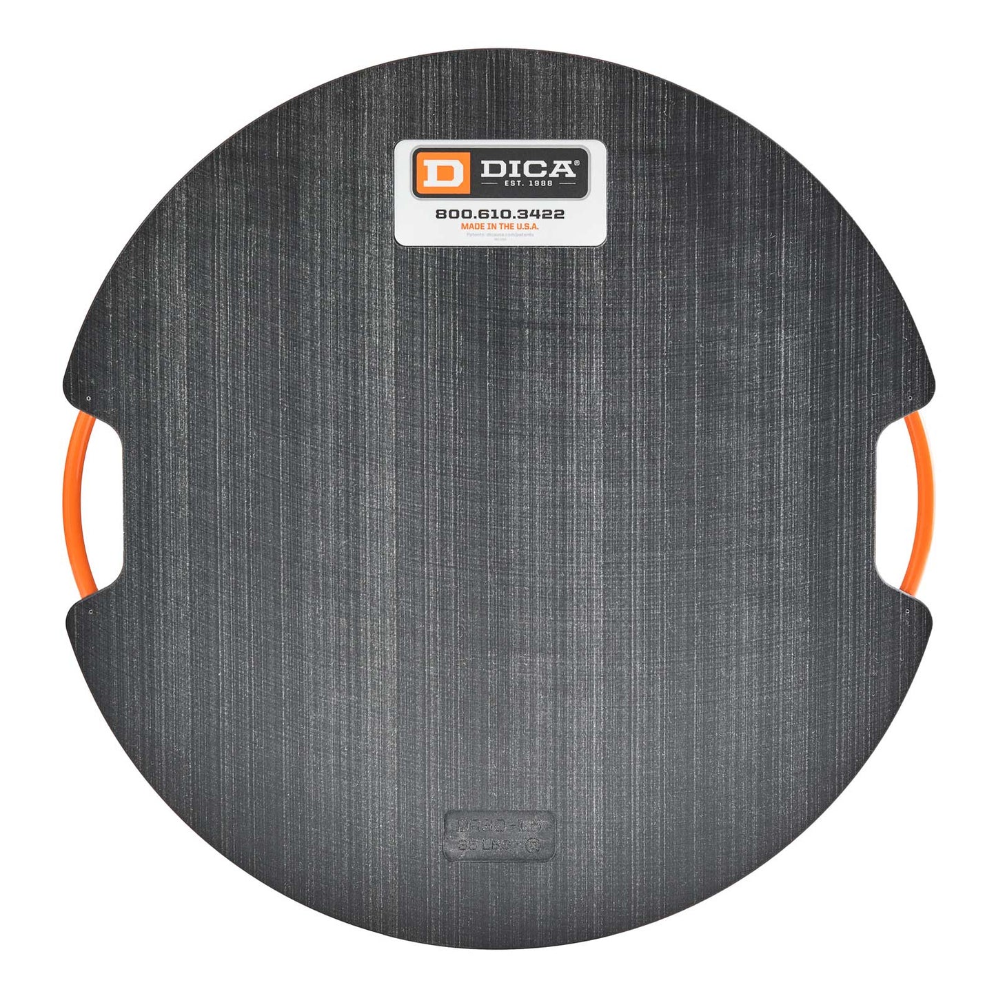 DICA 30" round 1.5" black outrigger pad