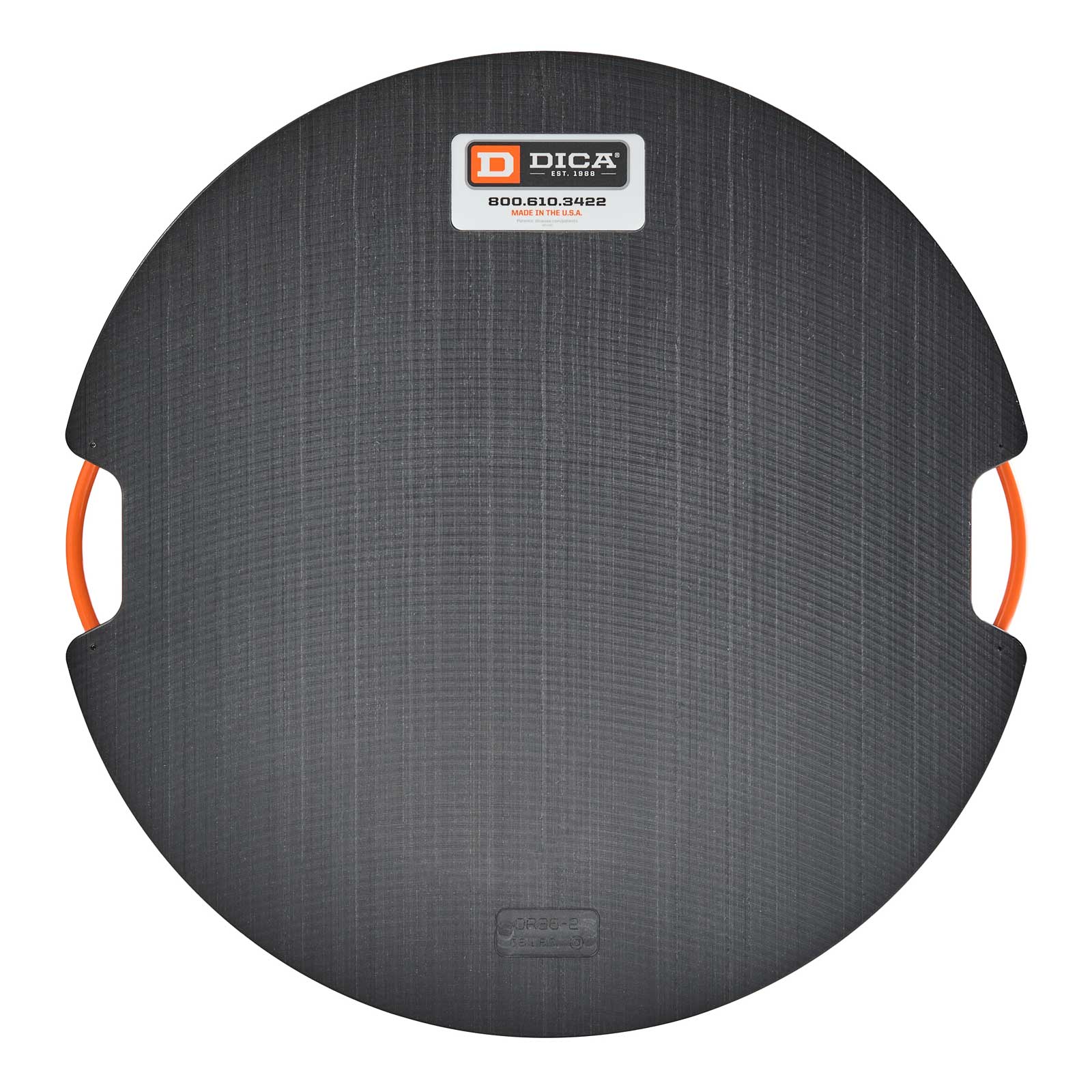 DICA 36" round 1.5" black outrigger pad