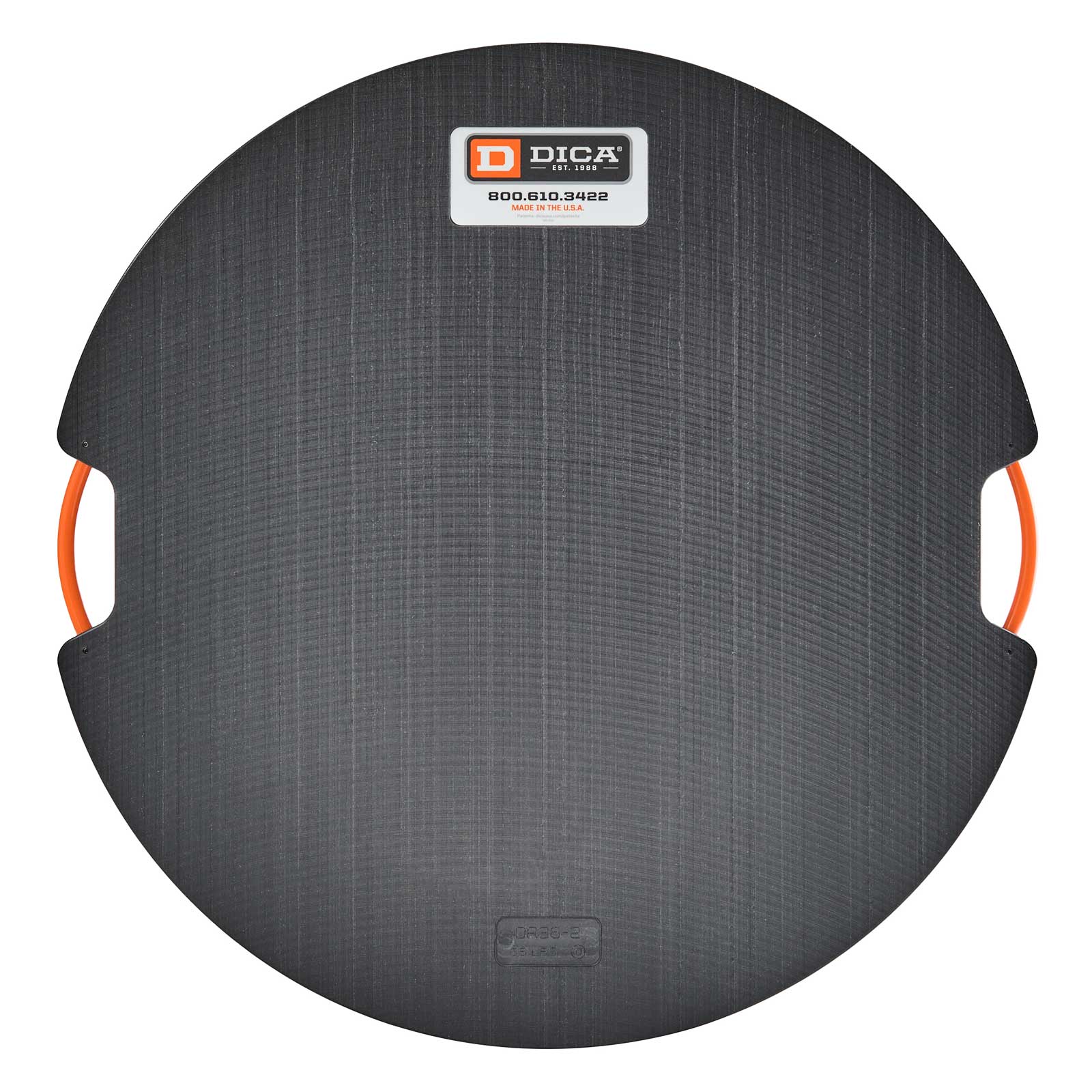 DICA 36" round 2" black outrigger pad
