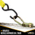 Double Stud L-track Fitting with Pear Link | 5,000 lbs. BS | 4-Pack