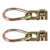 Double Stud L-track Fitting w/ Pear Link | 5,000 lbs. BS | 2-Pack Image 1 of 8