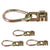 Double Stud L-track Fitting w/ Pear Link | 5,000 lbs. BS | 4-Pack Image 1 of 8